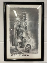 Tsareva, signed print by Tony Szczudlo